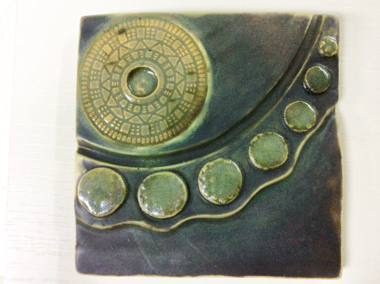 azujejo bajo relieve